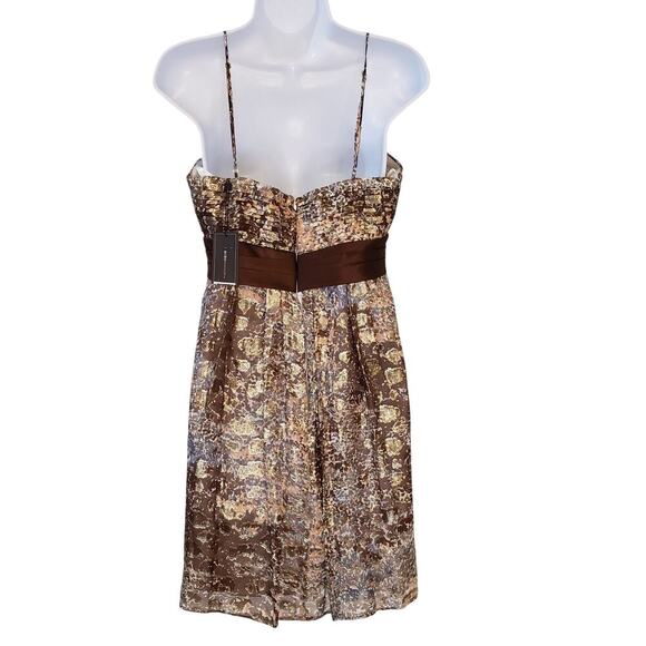 BCBG Silk Blend Empire waist babydoll y2k vibes Fairy Grunge Whimsigoth - Picture 2 of 9